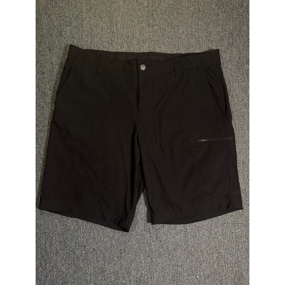 ZeroXposur Mens Performance Shorts Black Size 36 Hiking Outdoor W87335S